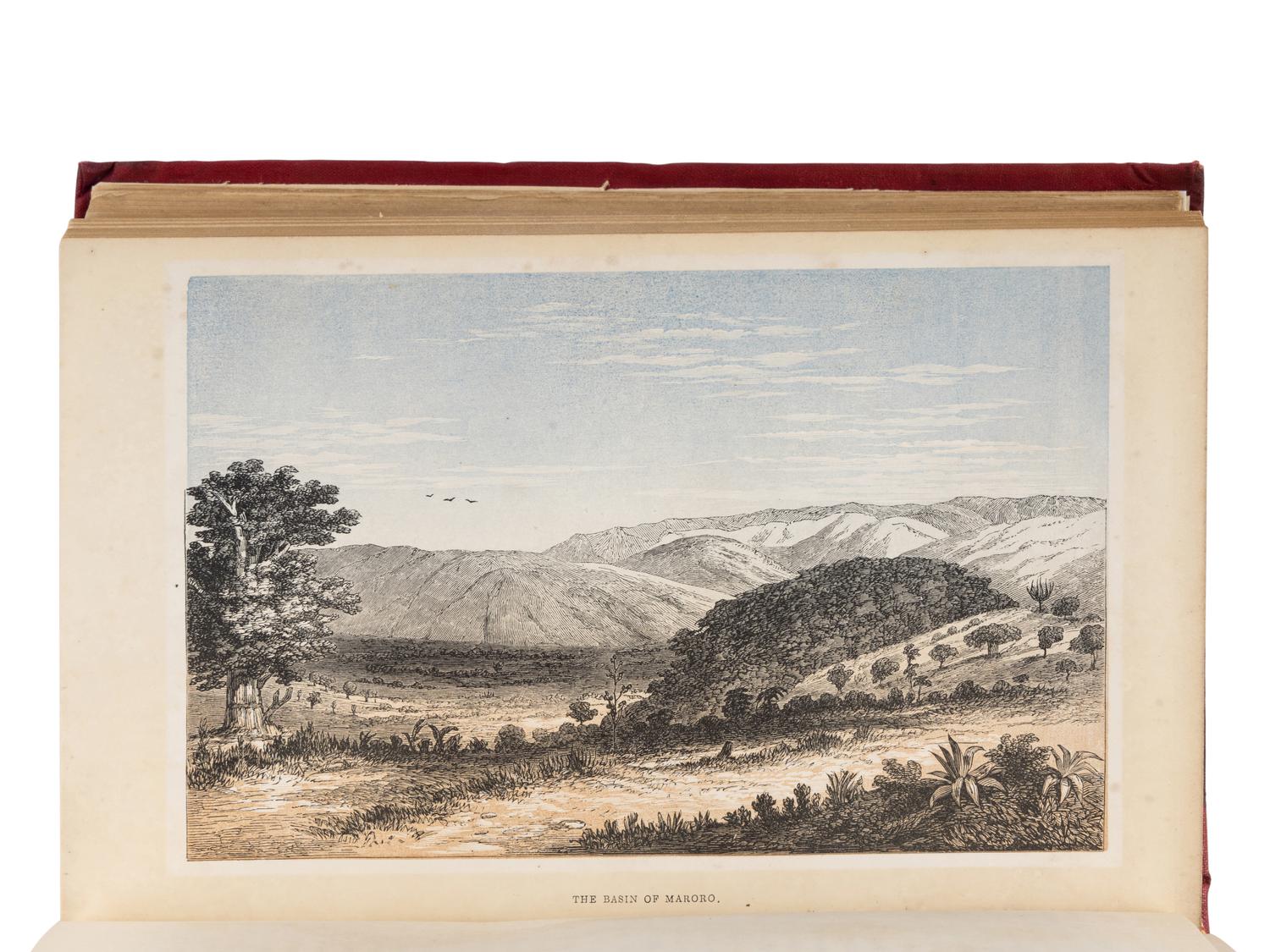 BURTON, Richard Francis, Sir (1821-1890). The Lake Regions of Central Africa a Picture of Exploration . London: Longman, Green, Longman, and Roberts, 1860.