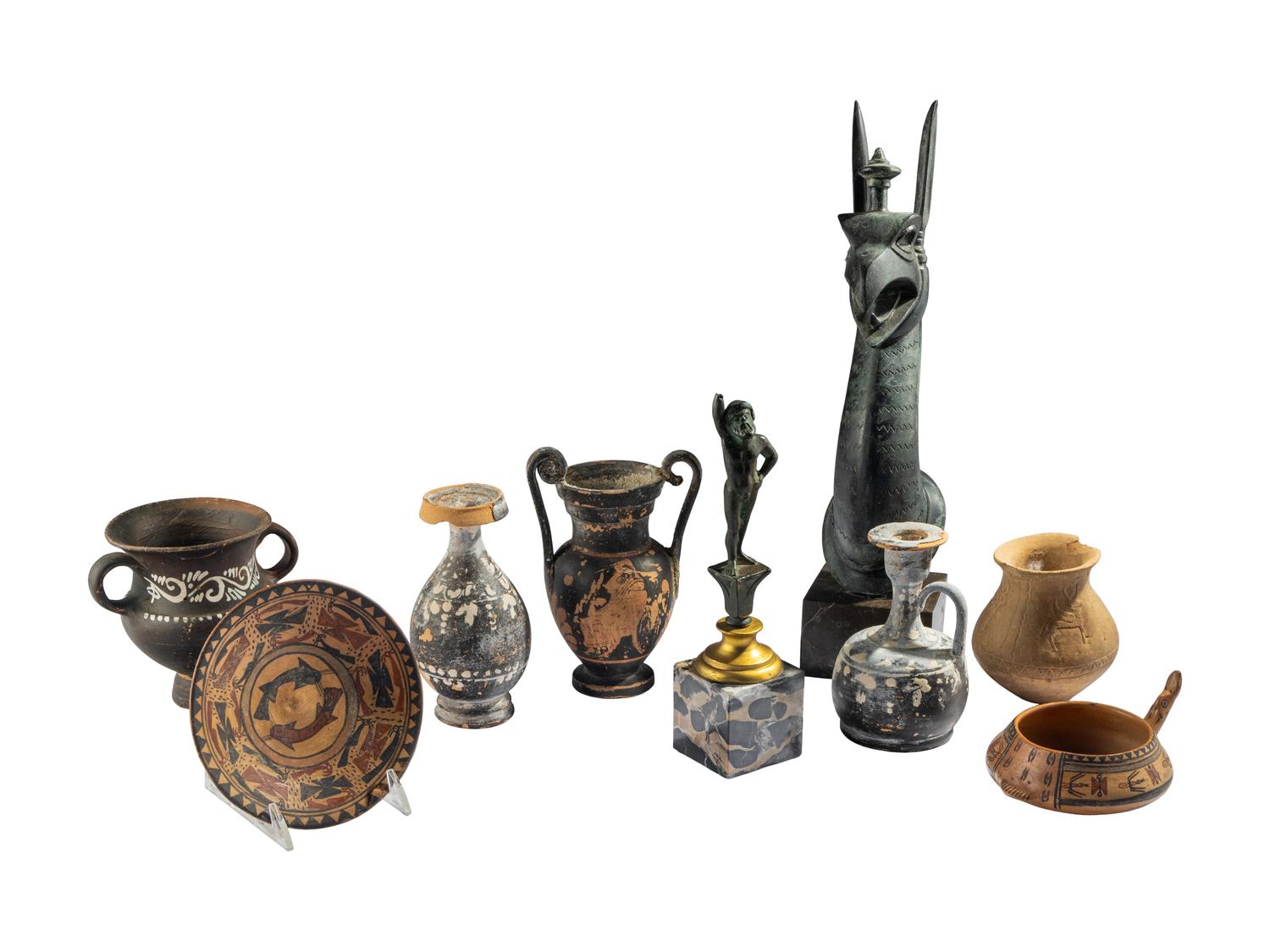Nine Ancient Style Items