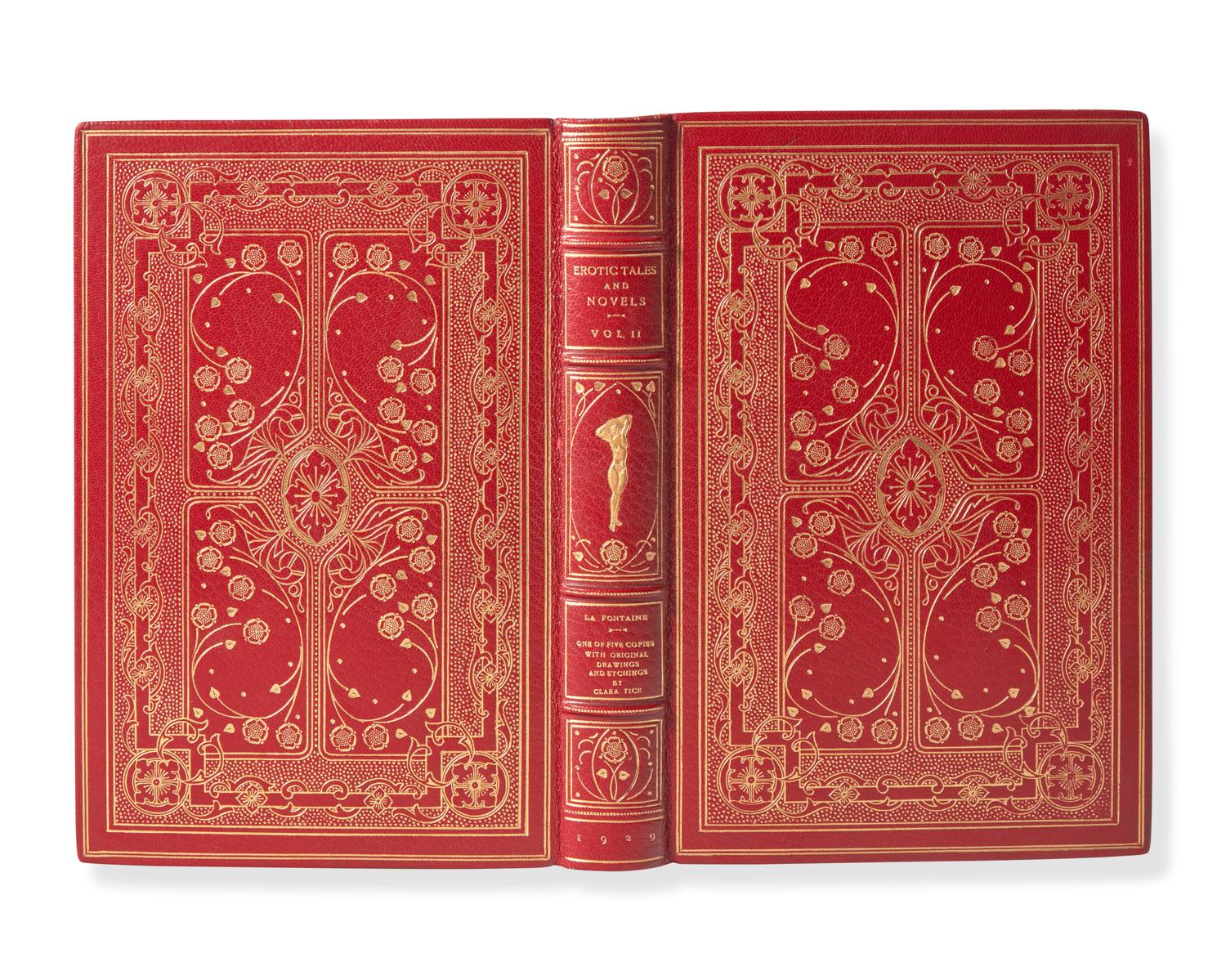 [Fine Bindings] [Tice, Clara] Fontaine, Jean de la. Tales and Novels of J. de la Fontaine