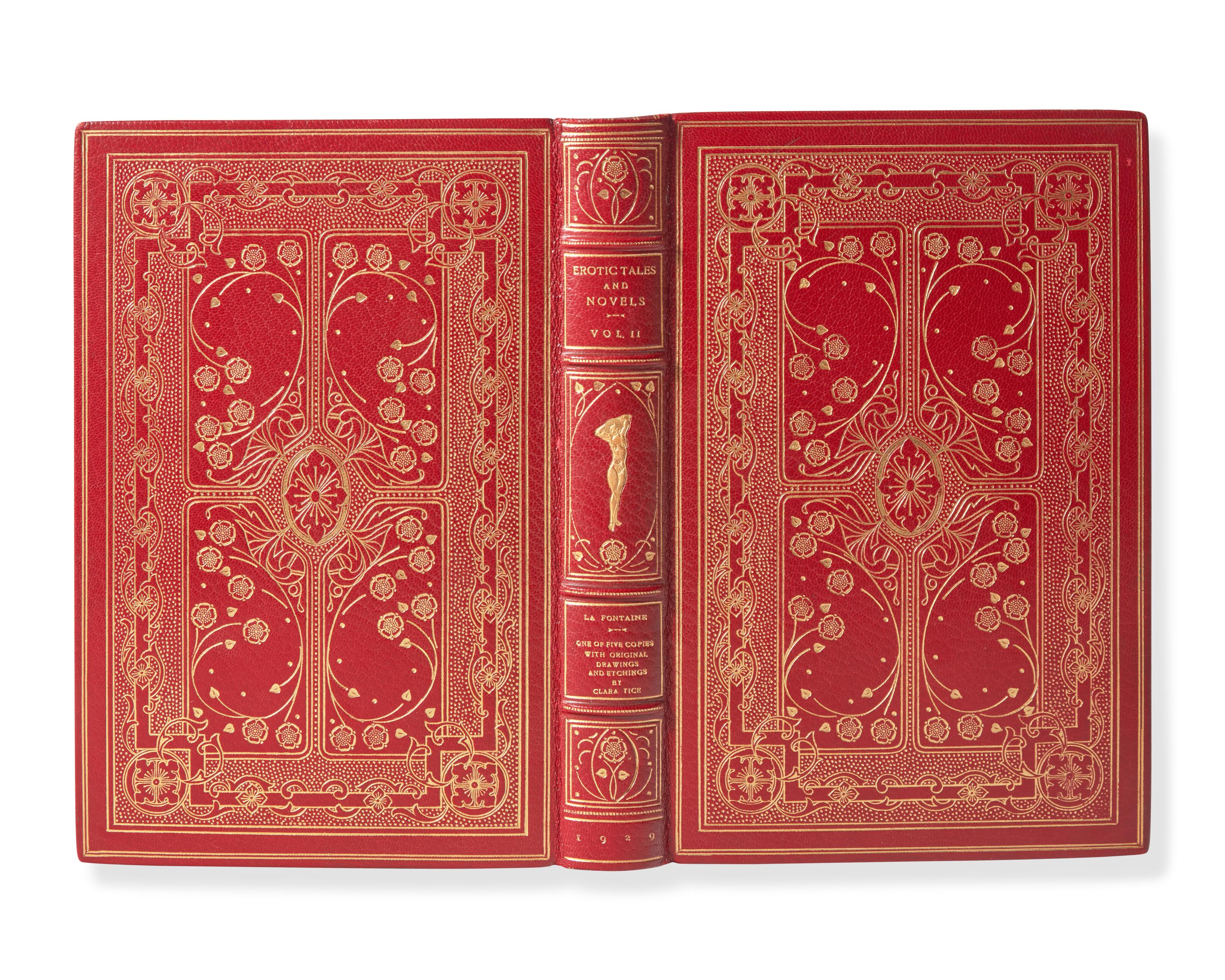 [Fine Bindings] [Tice, Clara] Fontaine, Jean de la. Tales and Novels of J. de la Fontaine