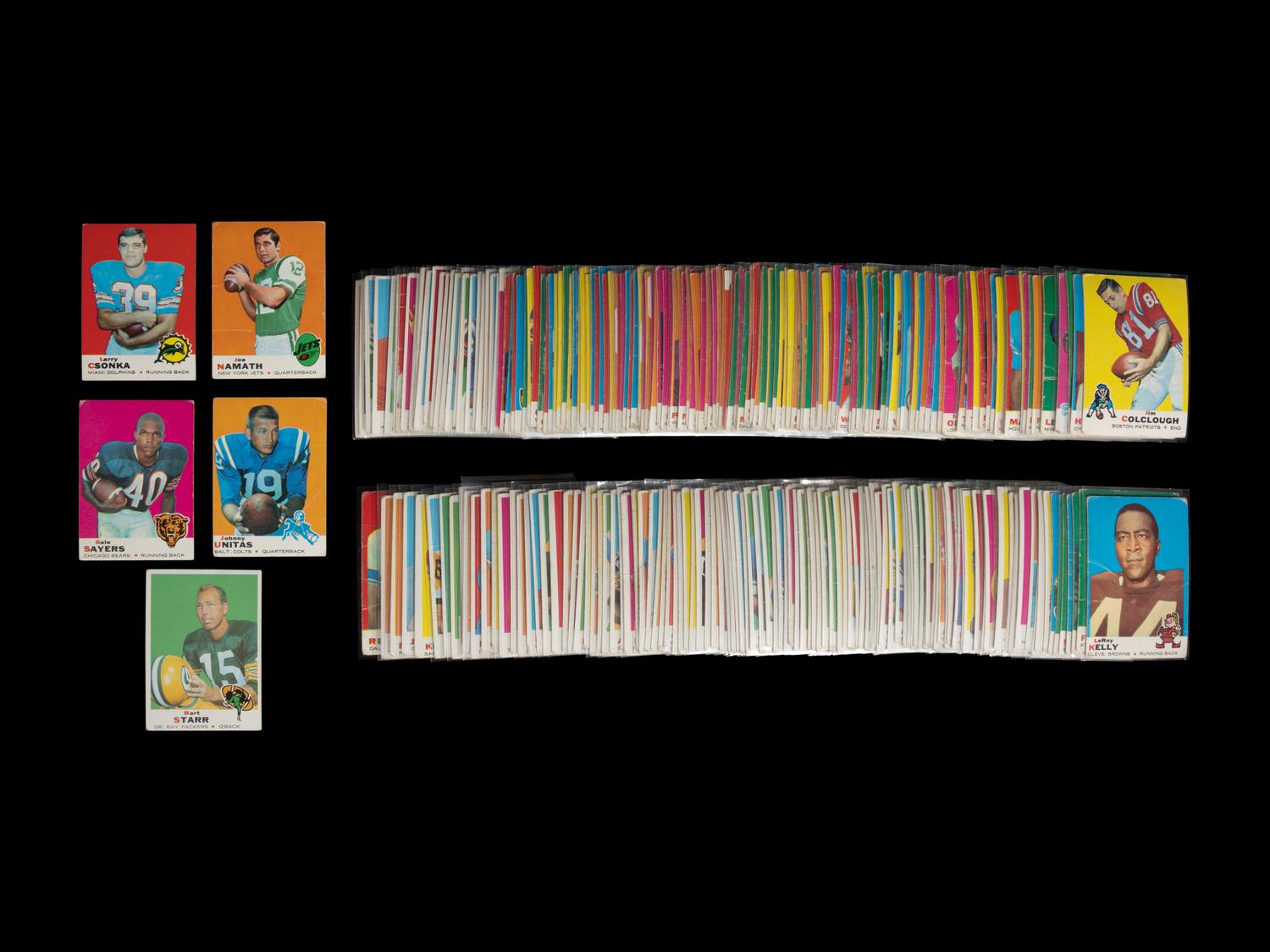 A Complete Set of 1969 Topps Football Cards (263/263)