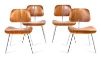 Set of Four DCM Dining Chairs Herman Miller, USA