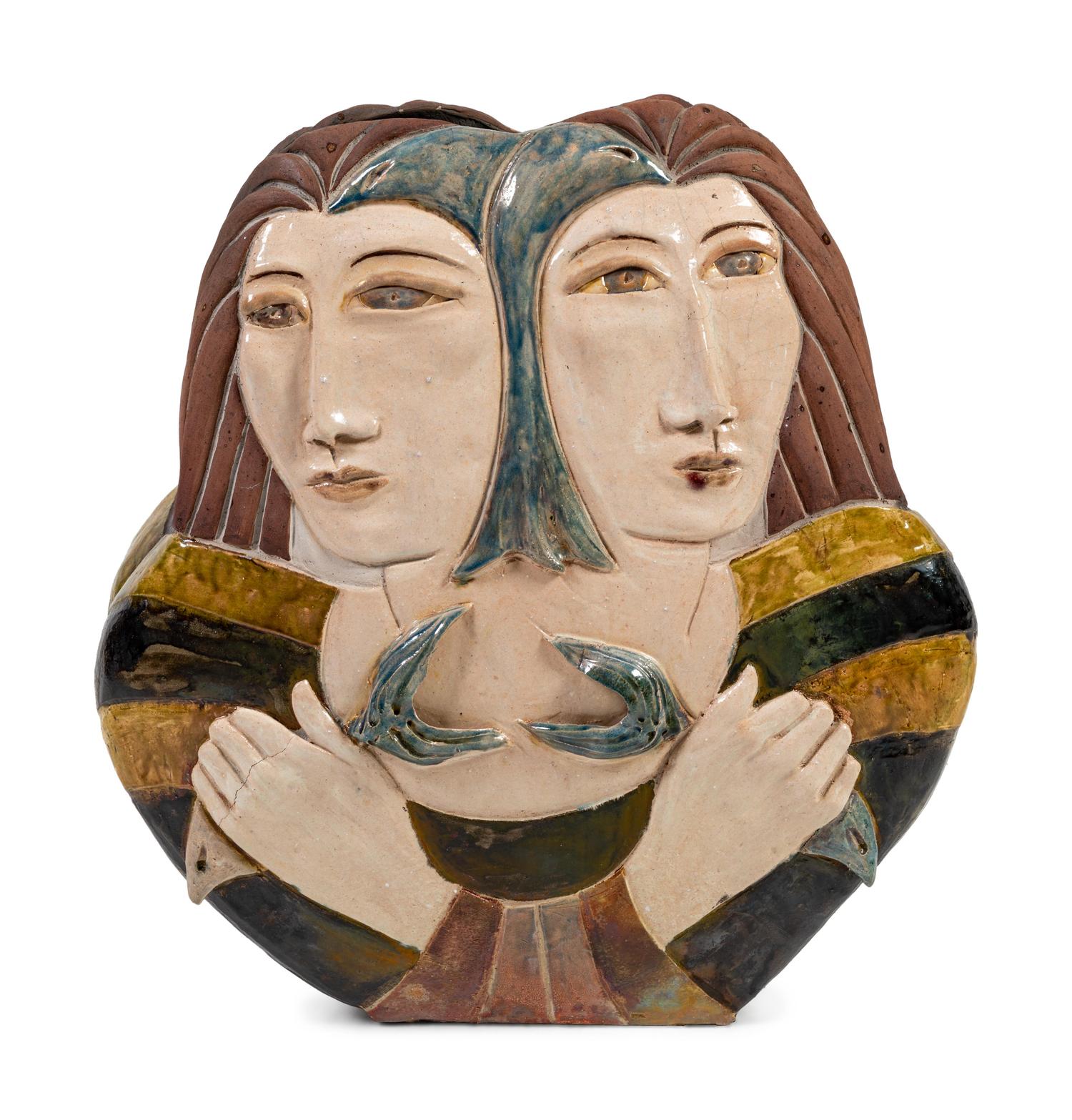 Vase with Two Figures