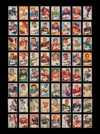 A Near Set of 1952 Bowman Large Football Cards (143/144)