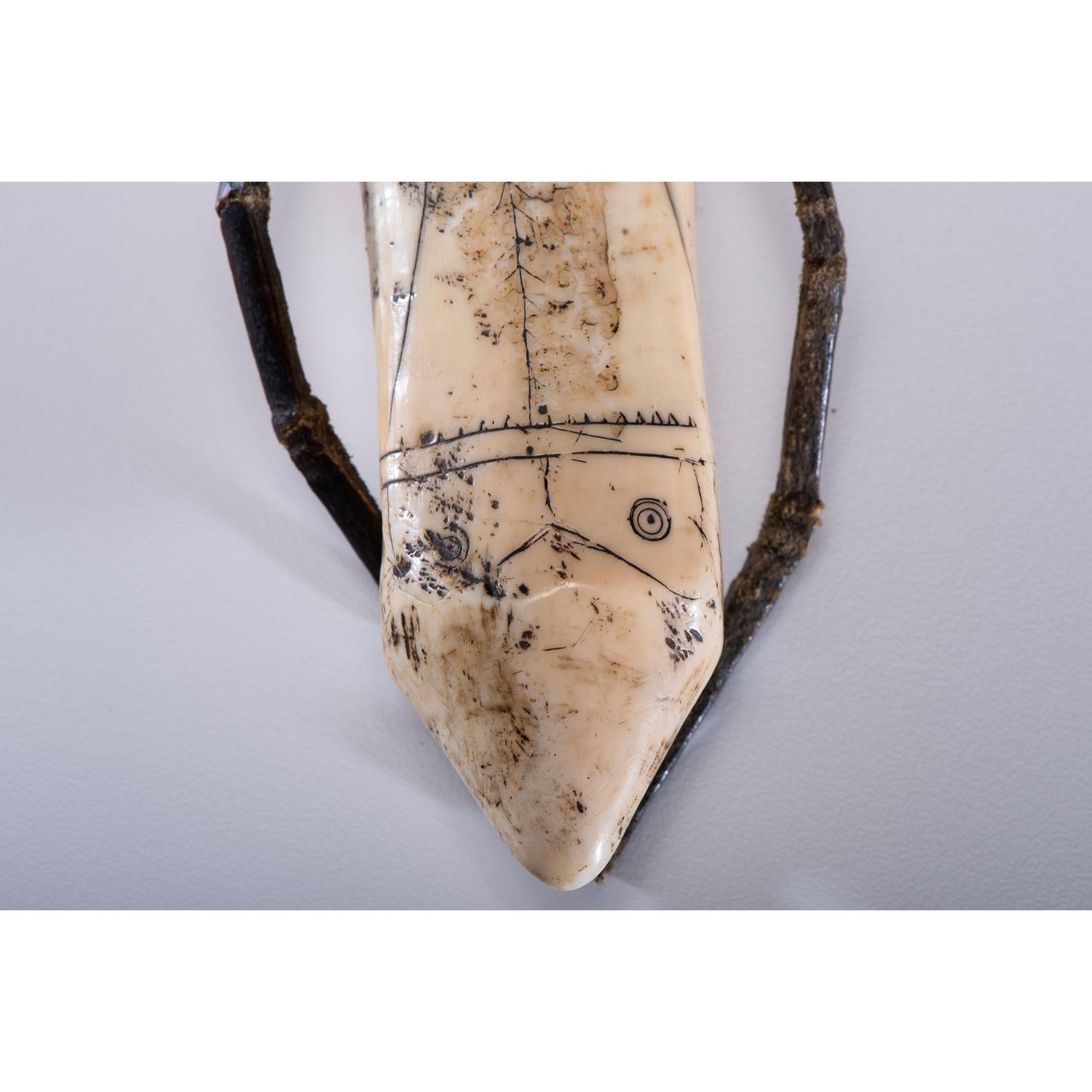 Iñupiat Decorated Harpoon, Cutdown