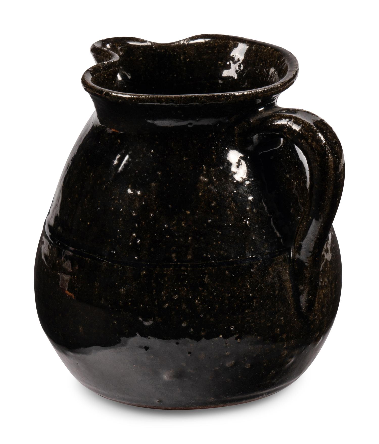 A Lanier Meaders (Georgia, 1917-1998) Stoneware Pitcher