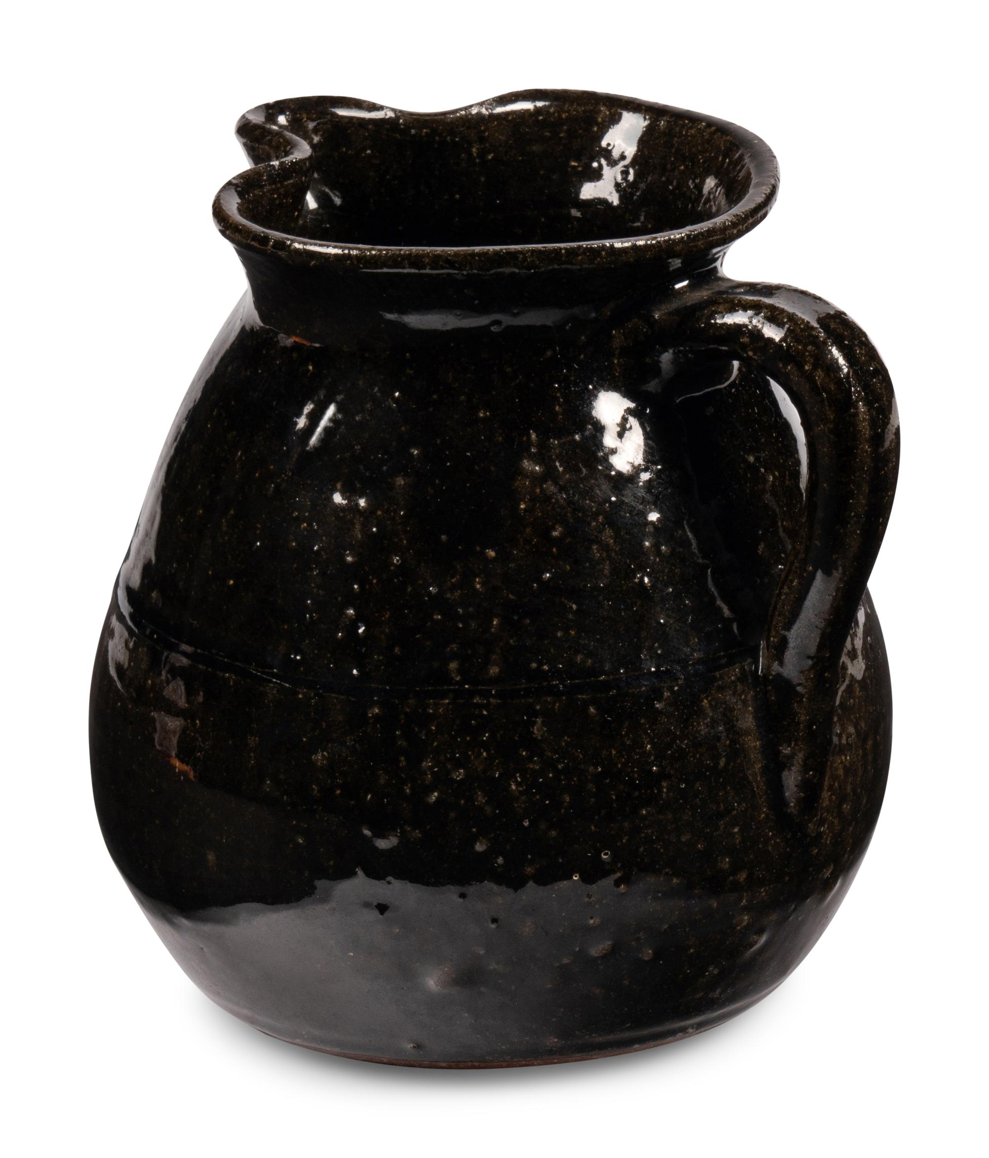 A Lanier Meaders (Georgia, 1917-1998) Stoneware Pitcher