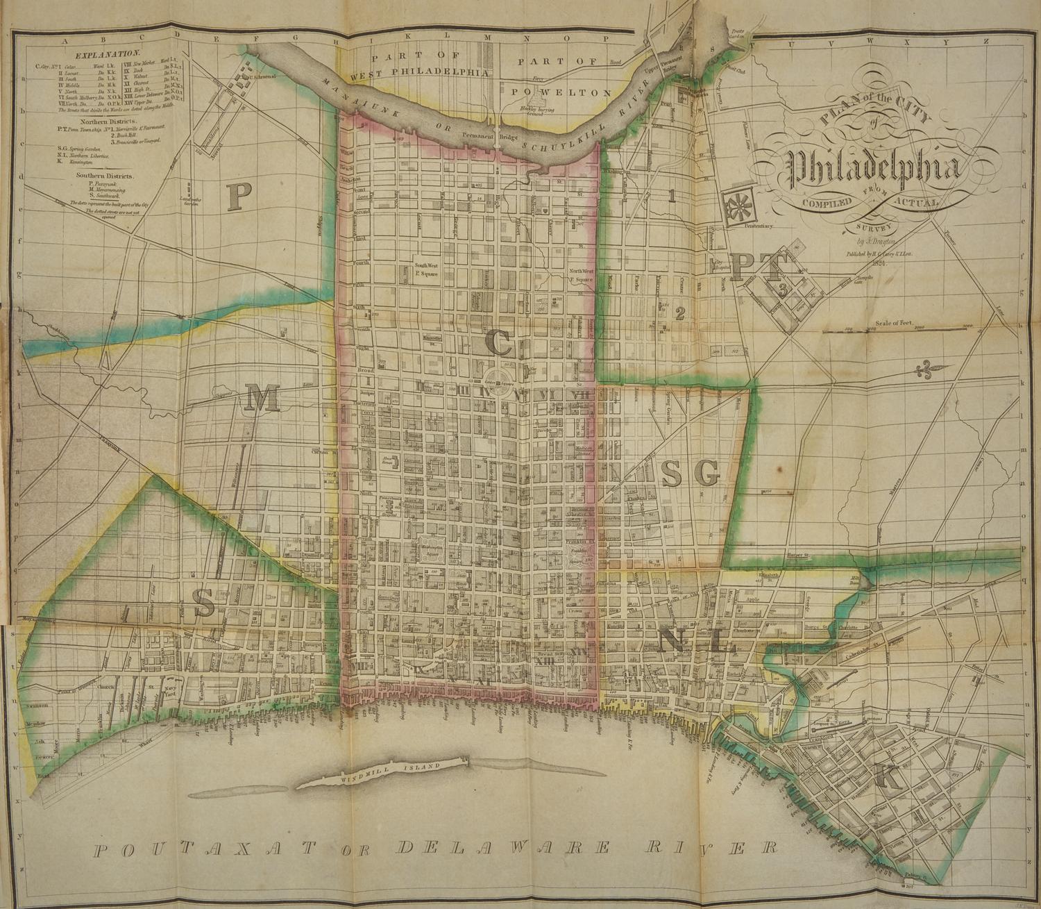 [Philadelphia] Philadelphia in 1824; or, a Brief Account of the Various Institutions and Public Objects in This Metropolis: Being a Complete Guide for Strangers, and an Useful Compendium for the Inhabitants...