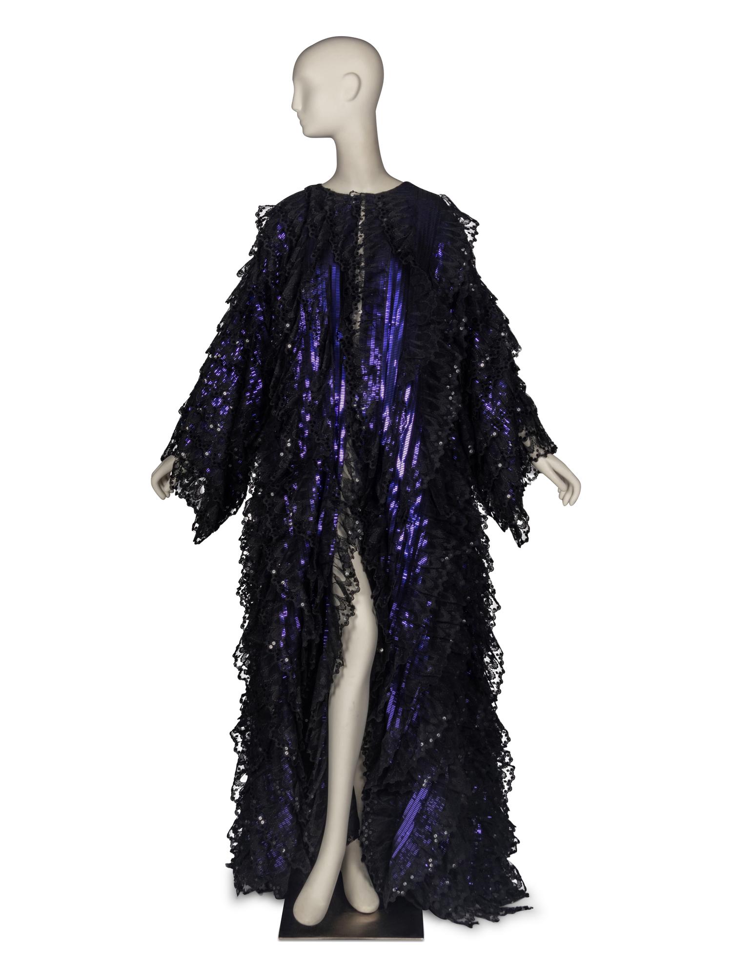Haute Couture Coat, Attributed to Paco Rabanne, 1989