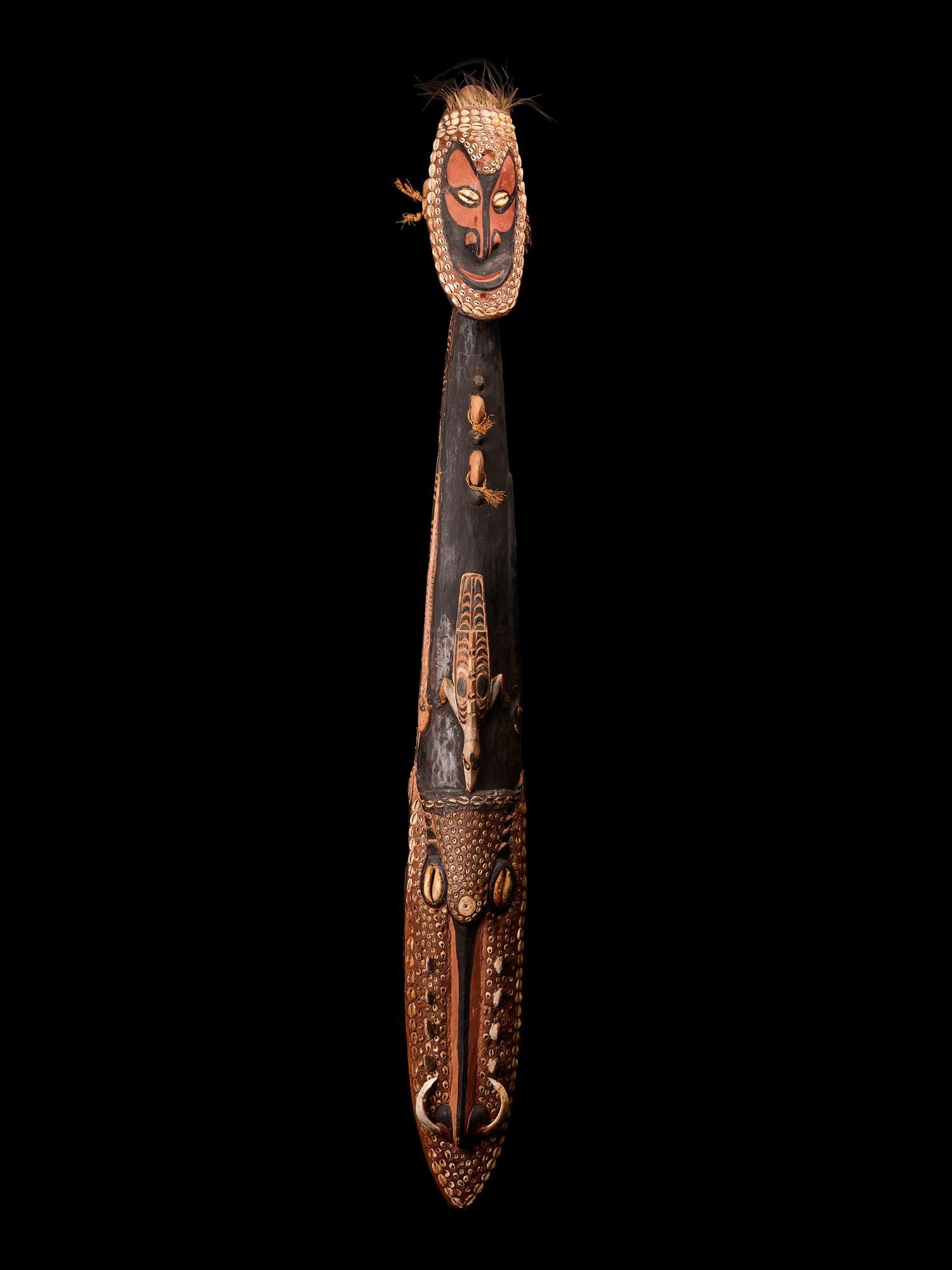 An Oceanic Wood Mask