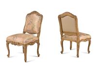 A Set of Ten Régence Style Giltwood Dining Chairs