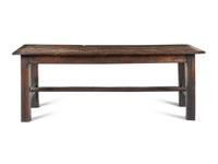 A William and Mary Style Oak Refectory Table