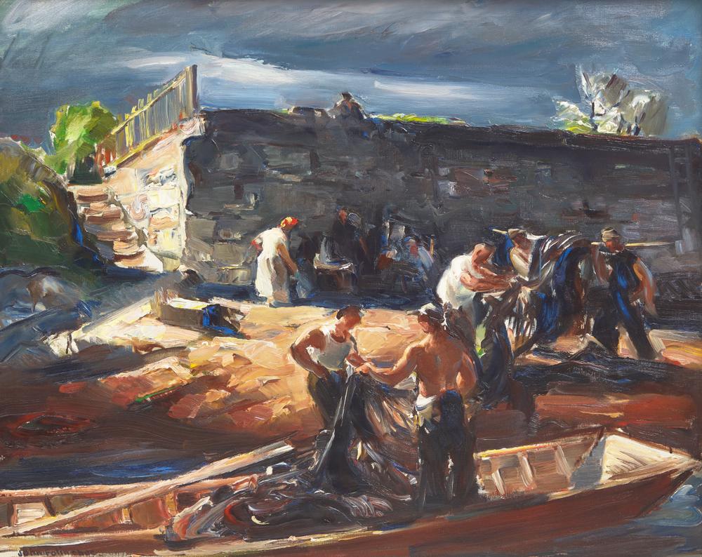 <em>Shad Fishermen No. 2</em>, c. 1938