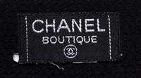 A Chanel Black Pique Skirt,