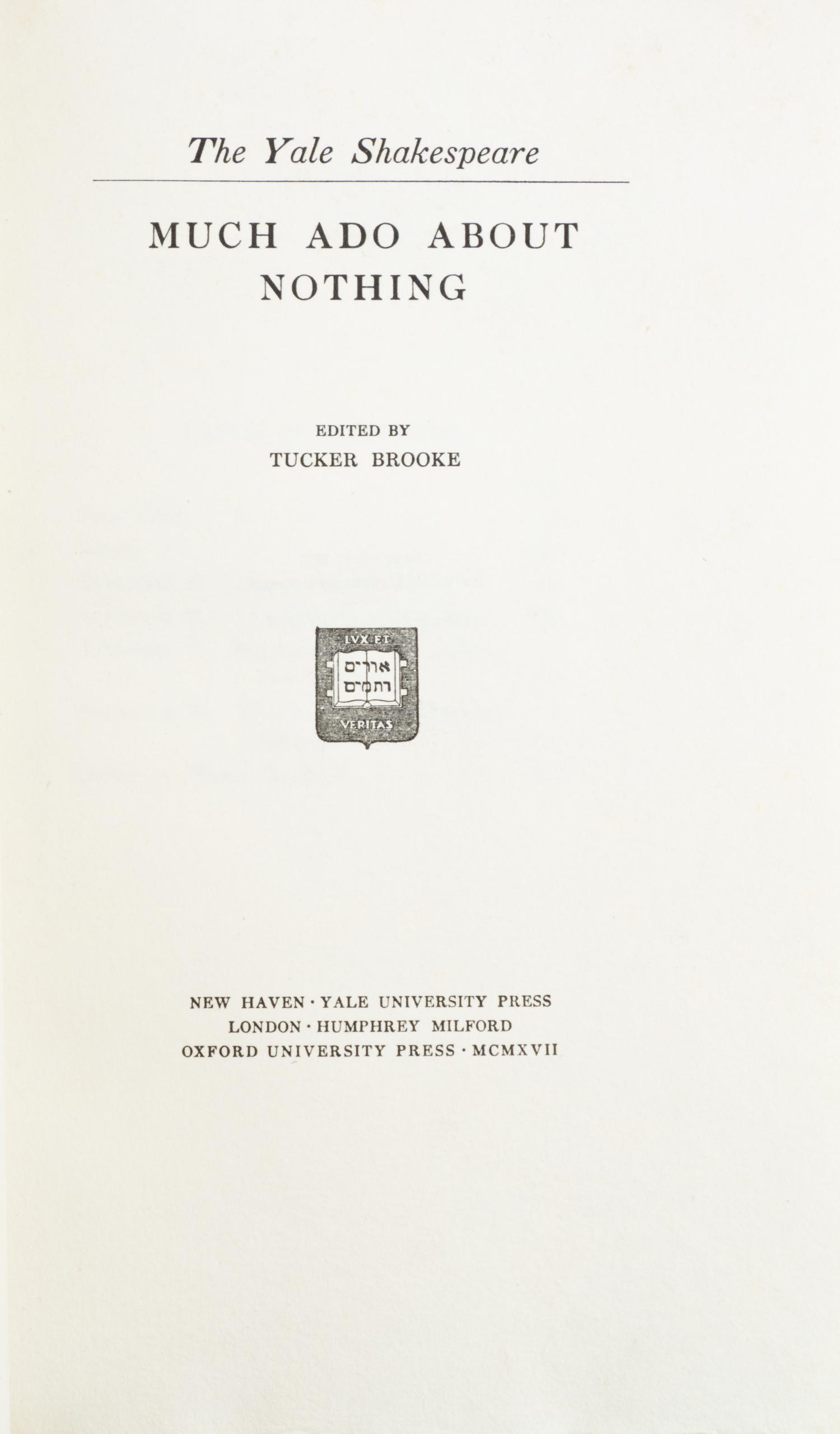 (FINE PRESS) SHAKESPEARE, WILLIAM. Three fine press editions of Shakespeare plays.