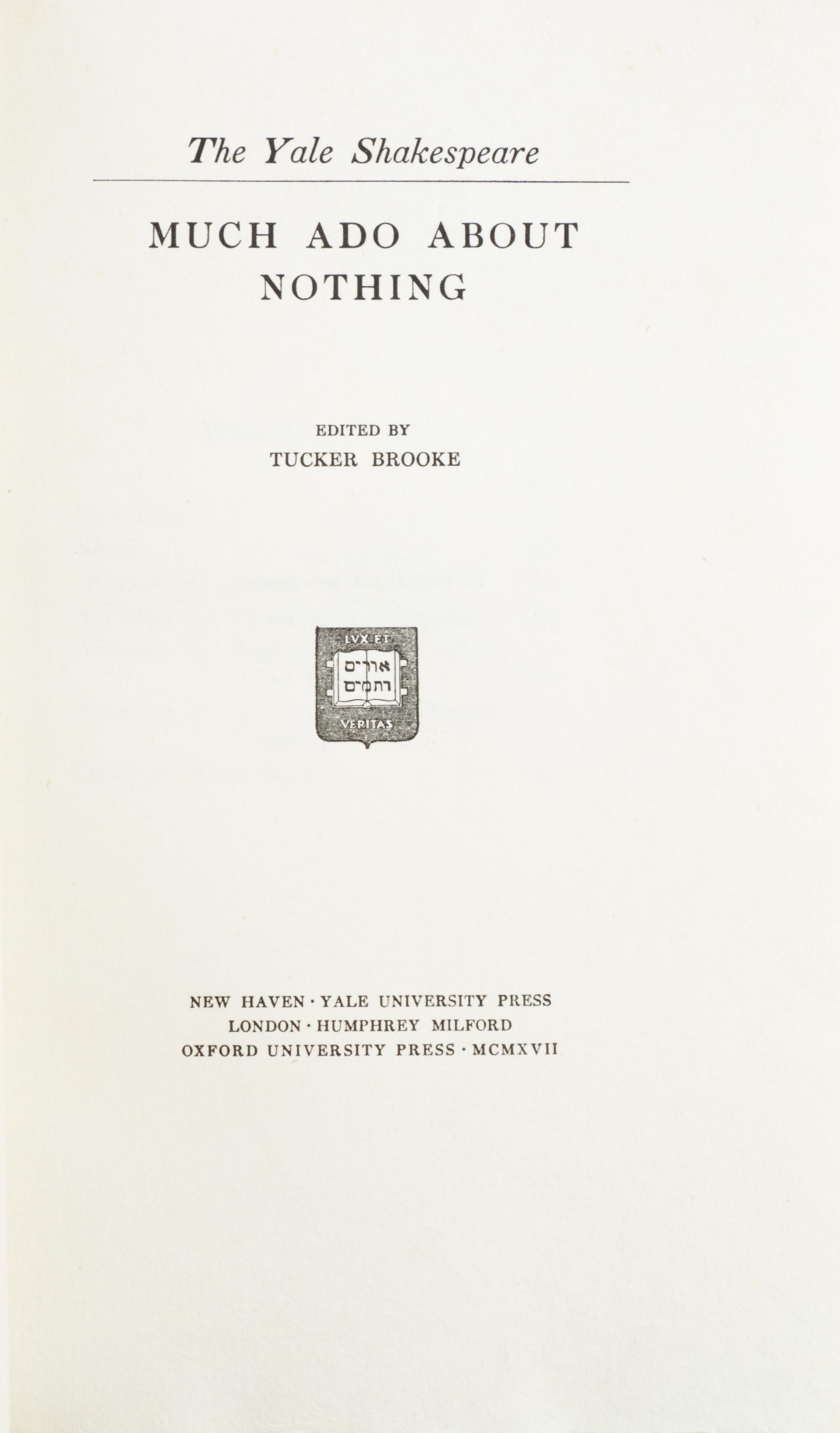 (FINE PRESS) SHAKESPEARE, WILLIAM. Three fine press editions of Shakespeare plays.