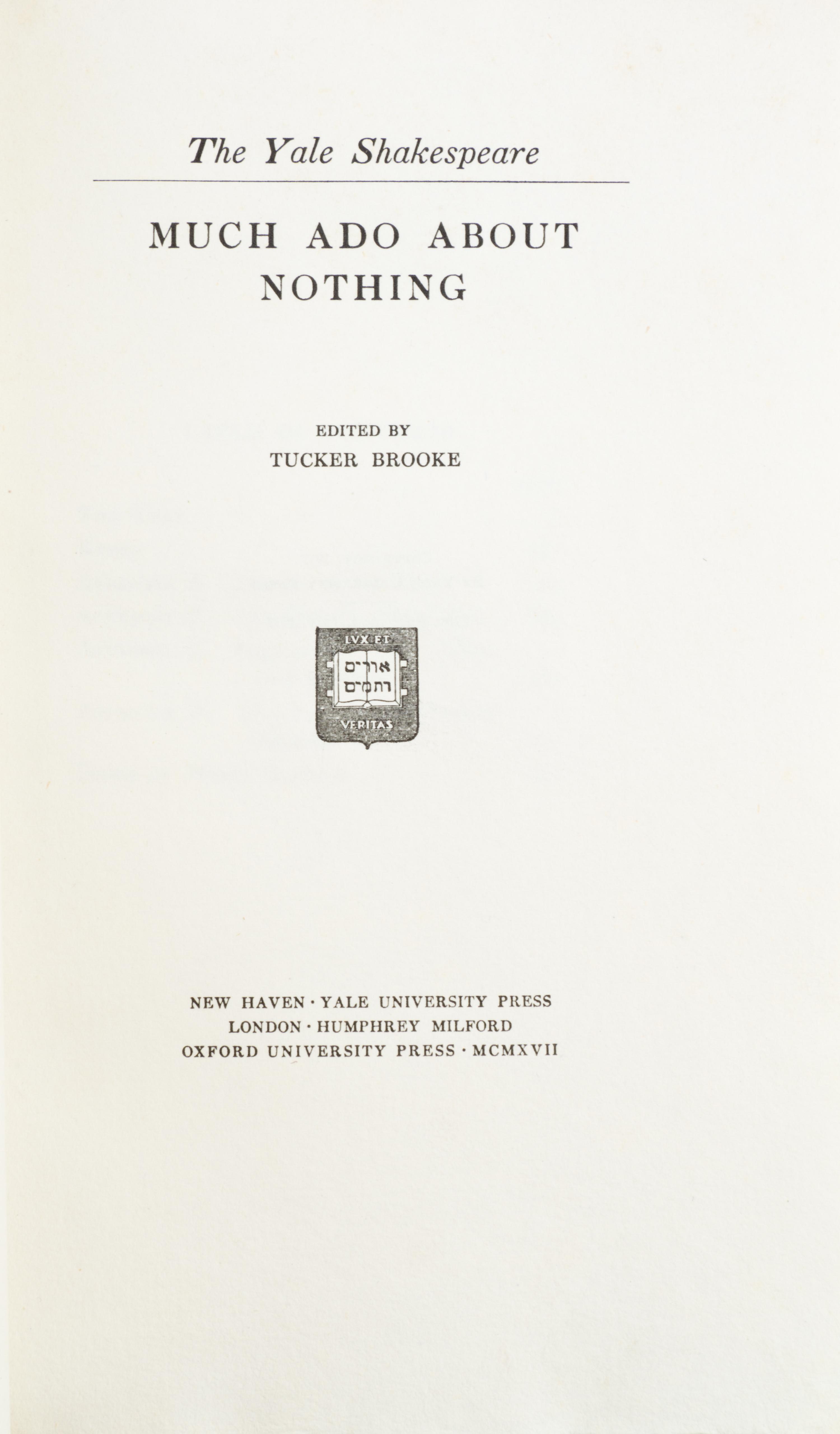 (FINE PRESS) SHAKESPEARE, WILLIAM. Three fine press editions of Shakespeare plays.