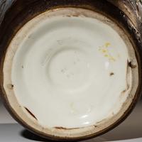 Amphora Jardinière with Art Nouveau Leaf motif