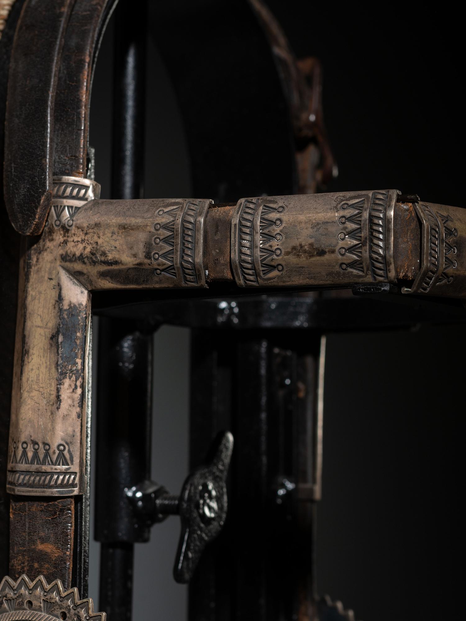 Navajo Silver Bridle