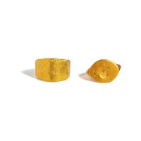 Two Greco-Roman Gold Finger Rings