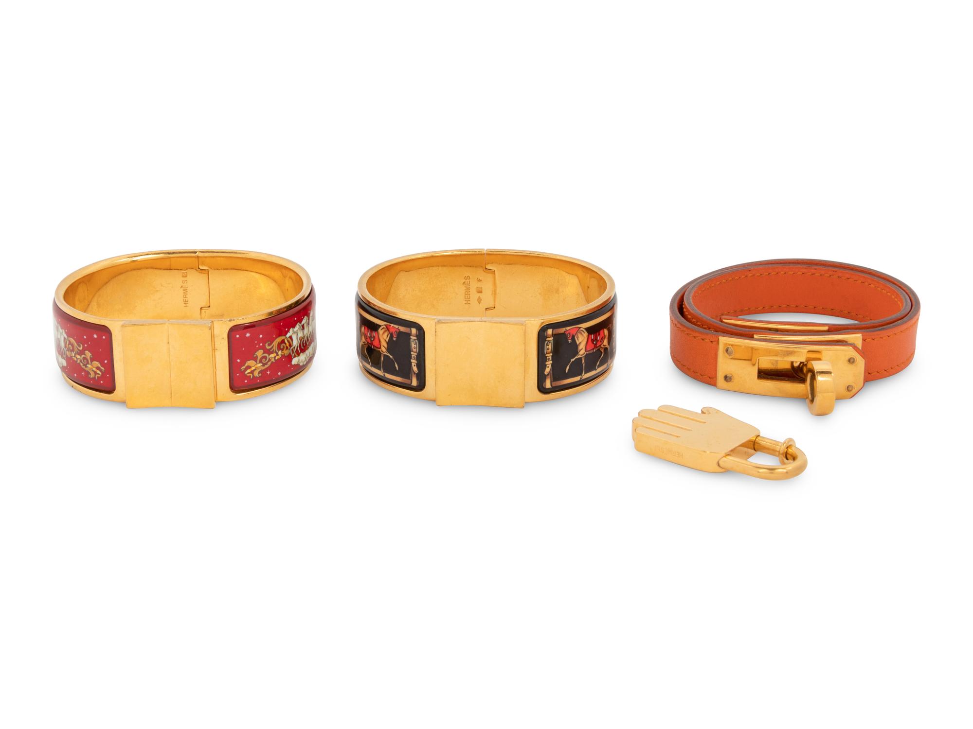 Three Hermès Bracelets