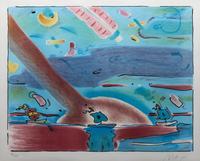 Peter Max, (American, b. 1937), Untitled (2 works)