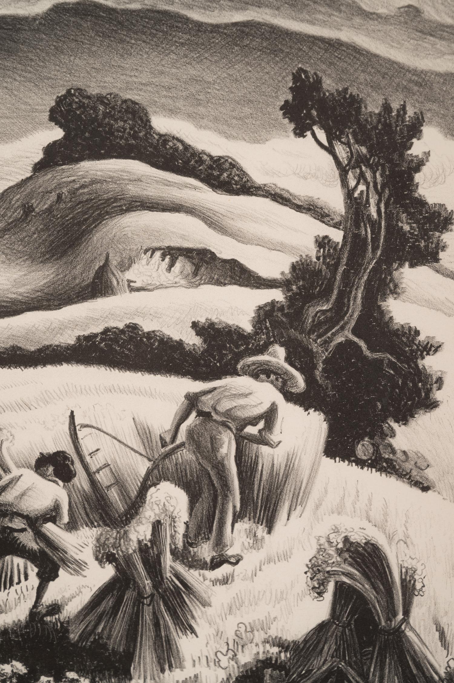 Cradling Wheat