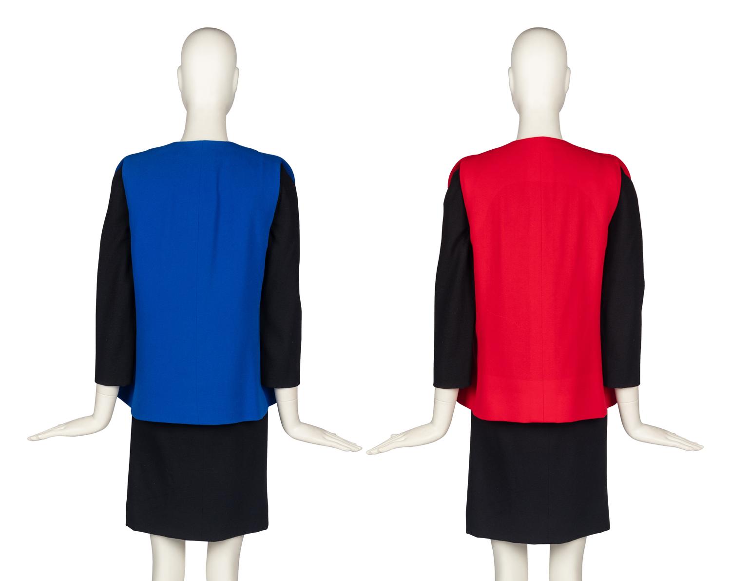 Two Pierre Cardin Haute Couture Tops and Dress, 1992
