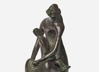 Henry Moore (British, 1898-1986) - Mother and Child with Tree Trunk