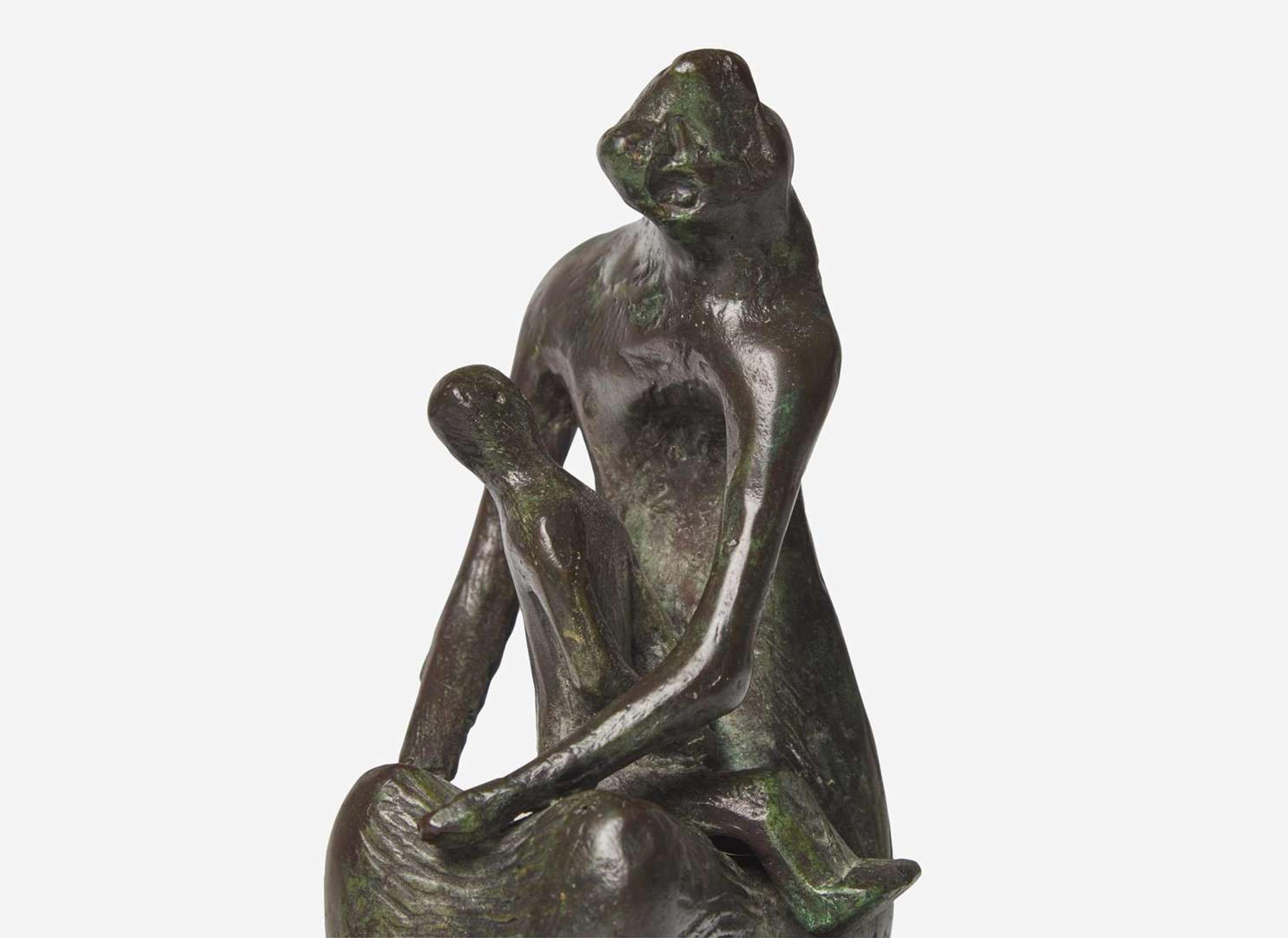 Henry Moore (British, 1898-1986) - Mother and Child with Tree Trunk