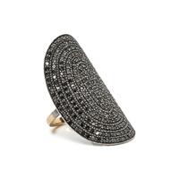 COLLECTION OF BLACK RHODIUM, GOLD, AND DIAMOND JEWELRY
