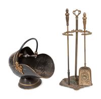 A Collection of Fireplace Tools