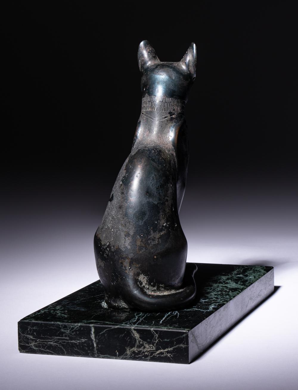 <div>An Egyptian Bronze Cat</div>