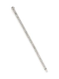 DIAMOND AND WHITE GOLD BRACELET