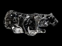 (History) Baccarat crystal tiger.