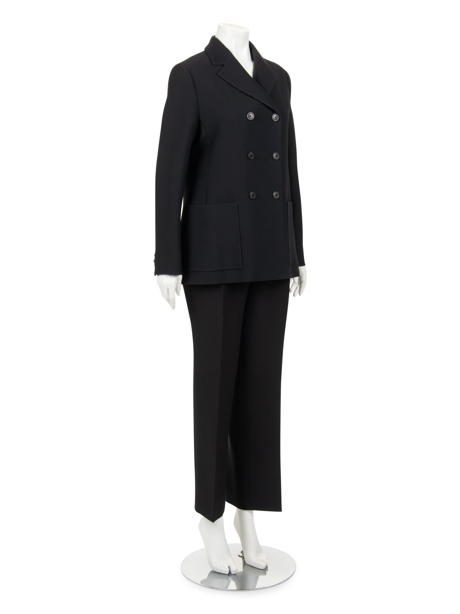 Christian Dior Double Breast Pant Suit