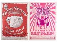 [MUSIC] -- [POSTERS]. WILSON, Wes and MOUSE, Stanley, artists. A group of 8 Family Dog posters from 1966, incl. shows featuring the Grateful Dead, comprising: