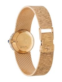 BAUME & MERCIER, 18K YELLOW GOLD AND DIAMOND WRISTWATCH
