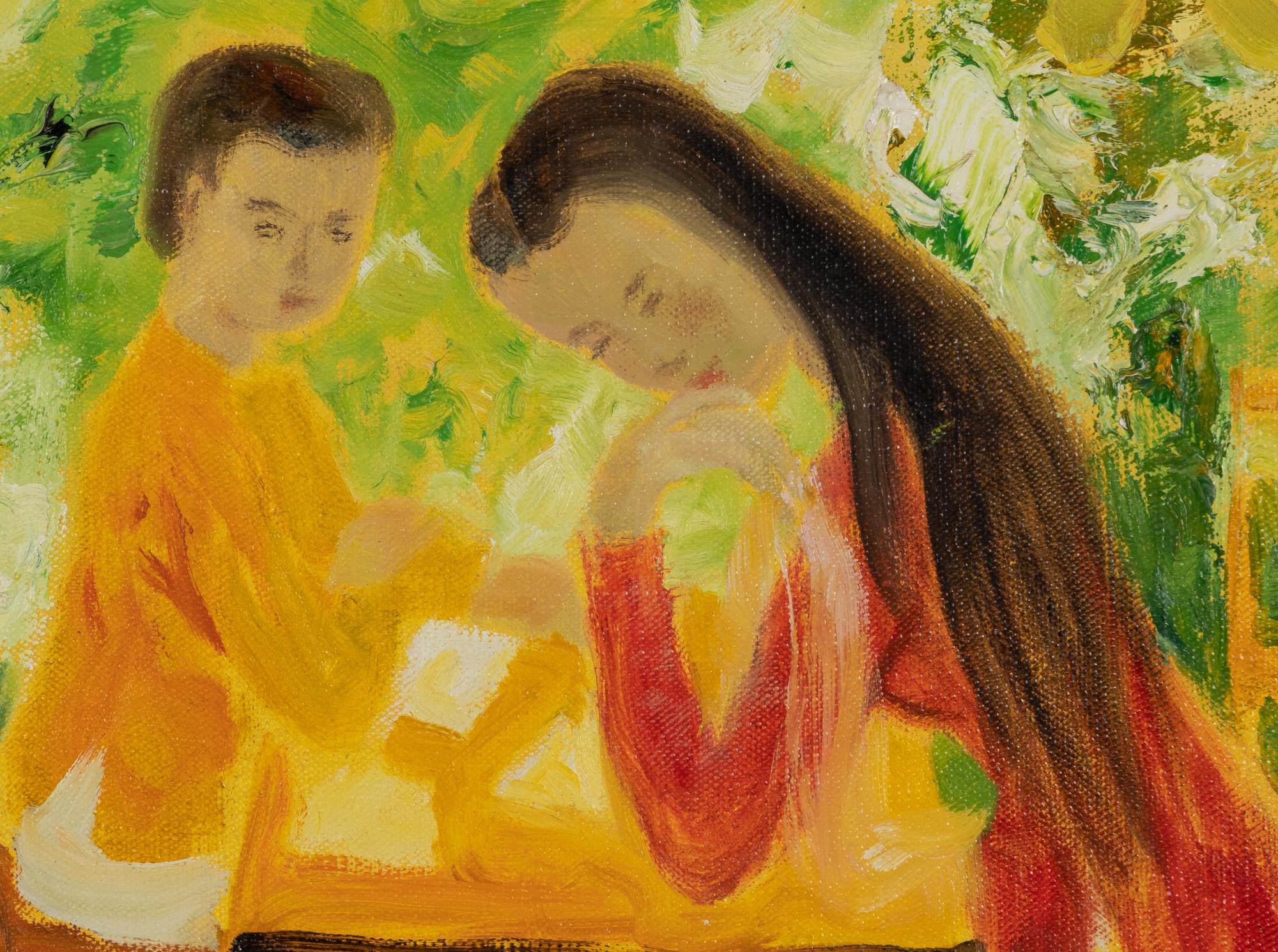 La femme en rouge
