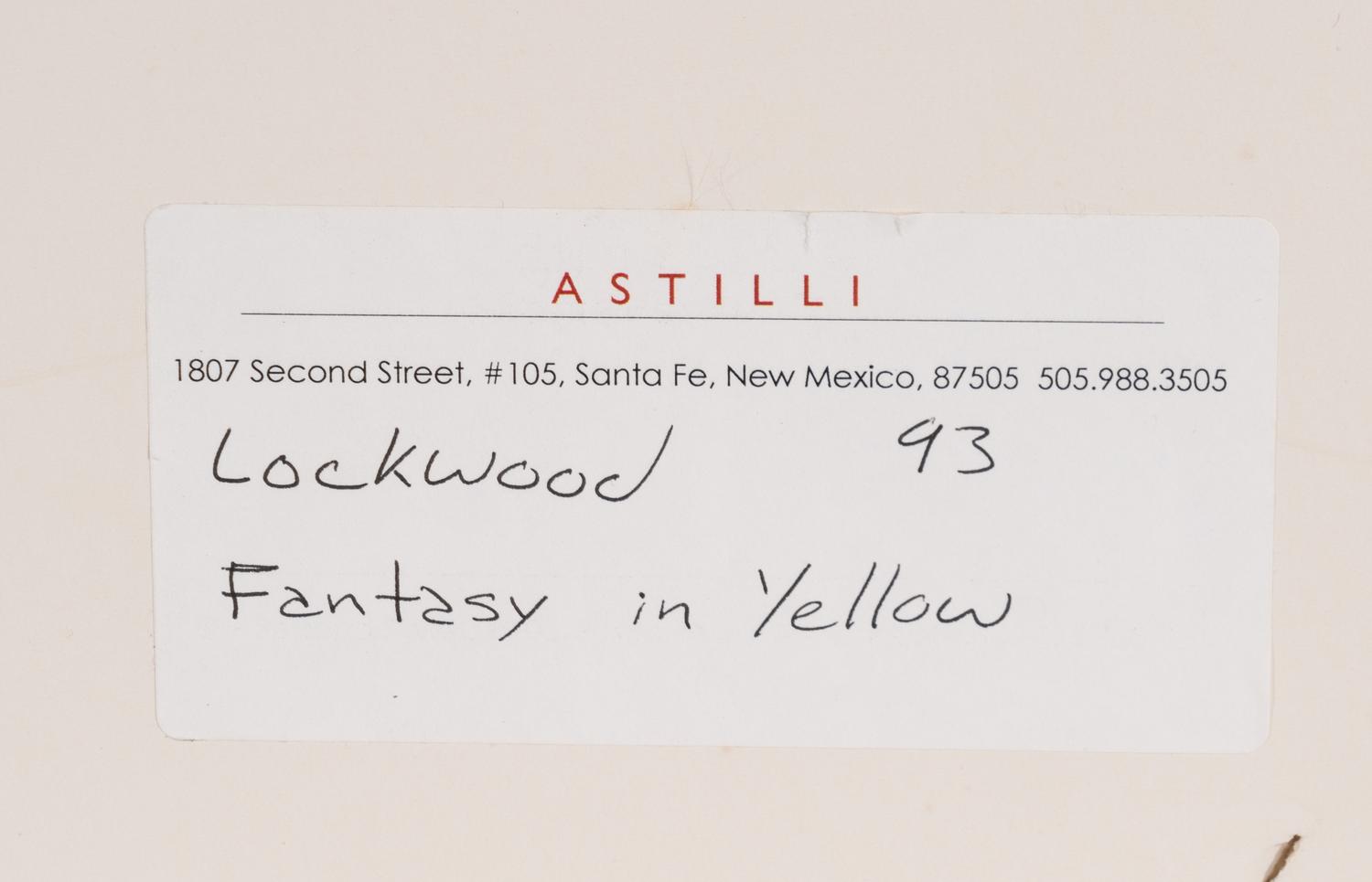 Fantasy in Yellow, 1960