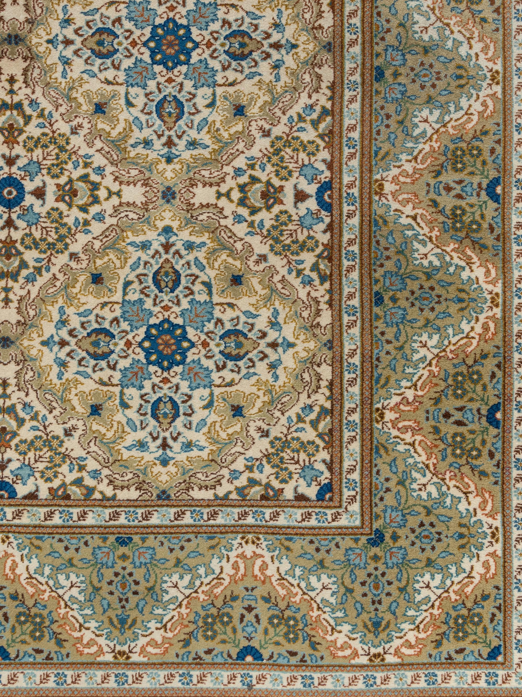 A Kashan Wool Rug