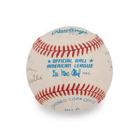 A Mickey Mantle and Roger Maris Dual Signed Autograph Baseball (Beckett Authentication Services)