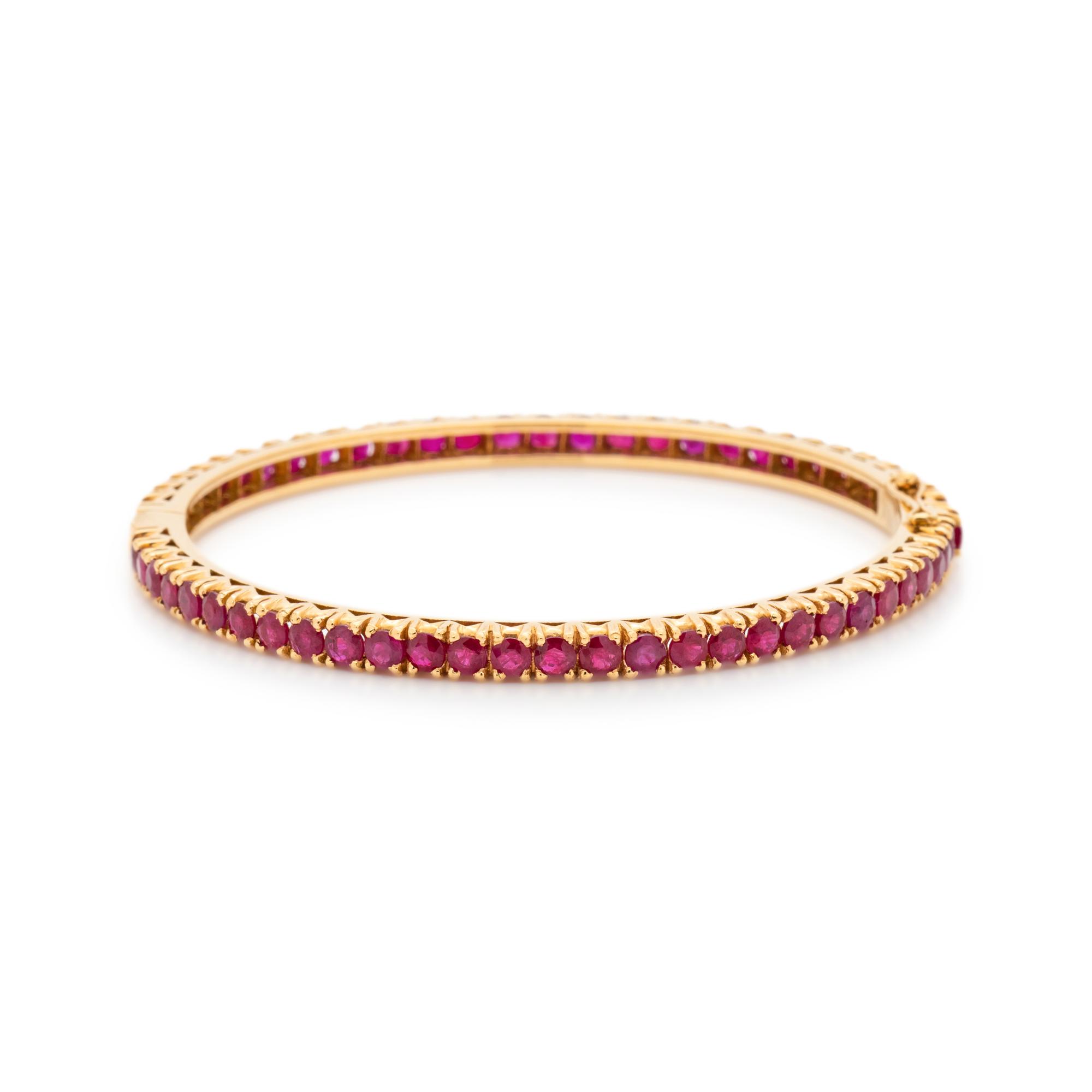 RUBY BANGLE BRACELET