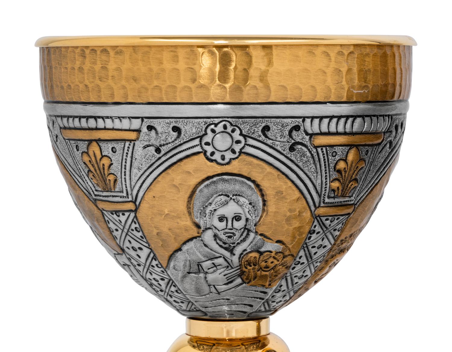 Two Silver Communion Chalices