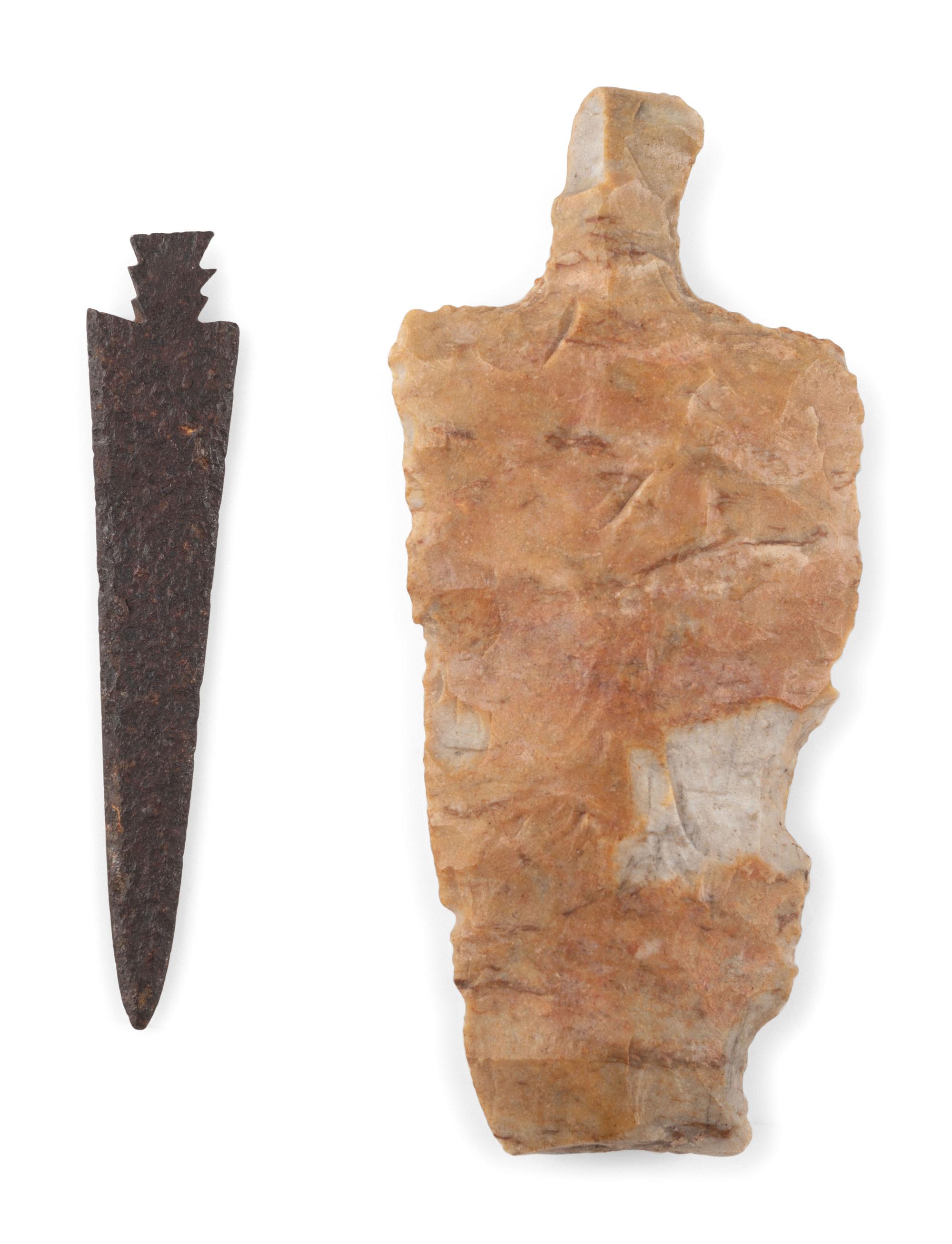 Steel and Flint Points
