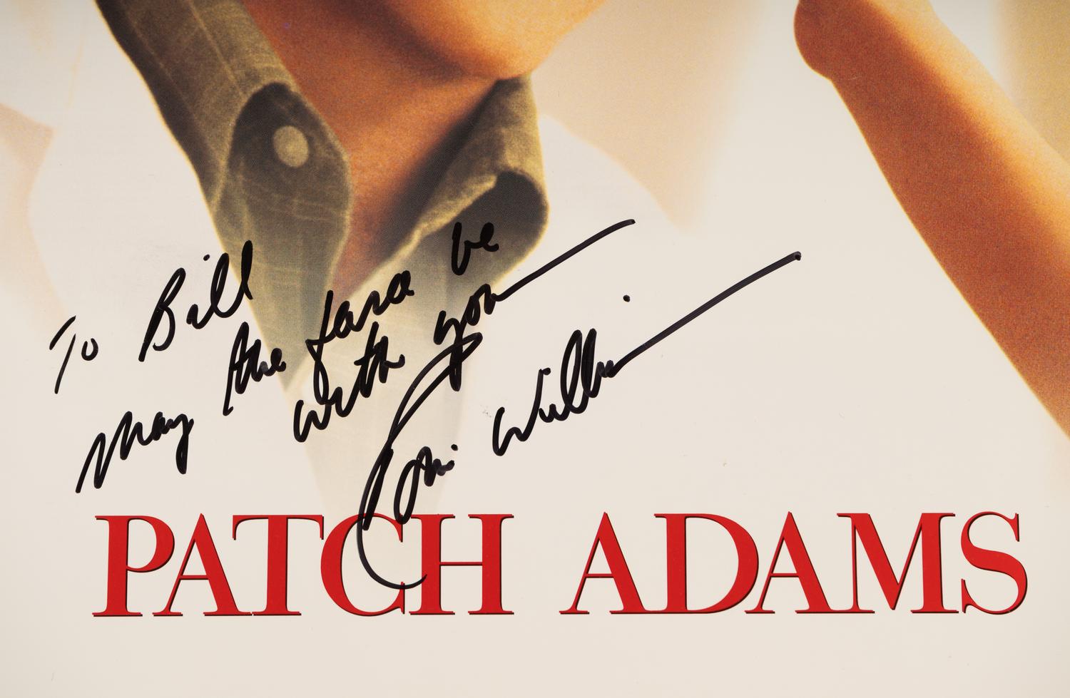 (Celebrity Memorabilia) WILLIAMS, Robin (1951-2014). A group of 4 Robin Williams items, comprising: