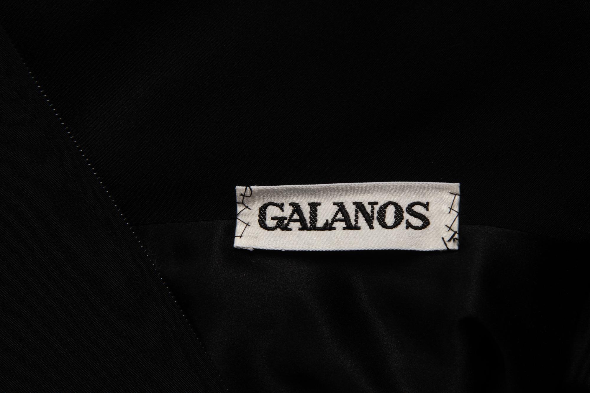 Galanos Pleated Top, 1980s
