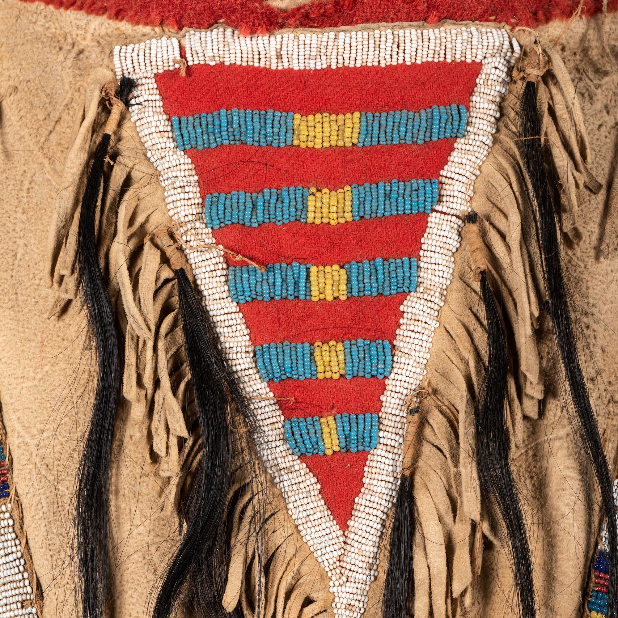 Northern Plains Beaded Hide Shirt