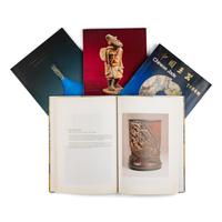 [ASIAN ART] a group of dealers' catalogues and reference books about Asian Art 亞洲藝術參考書及古董商圖錄64冊