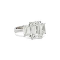 JB STAR, DIAMOND AND PLATINUM RING
